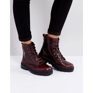 Palladium lace-up boots